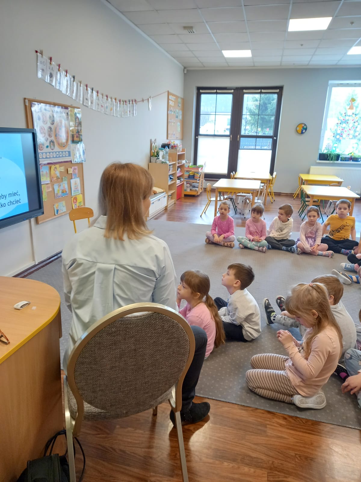 Wizyta Pani doktor w grupie „Leśne Duszki”