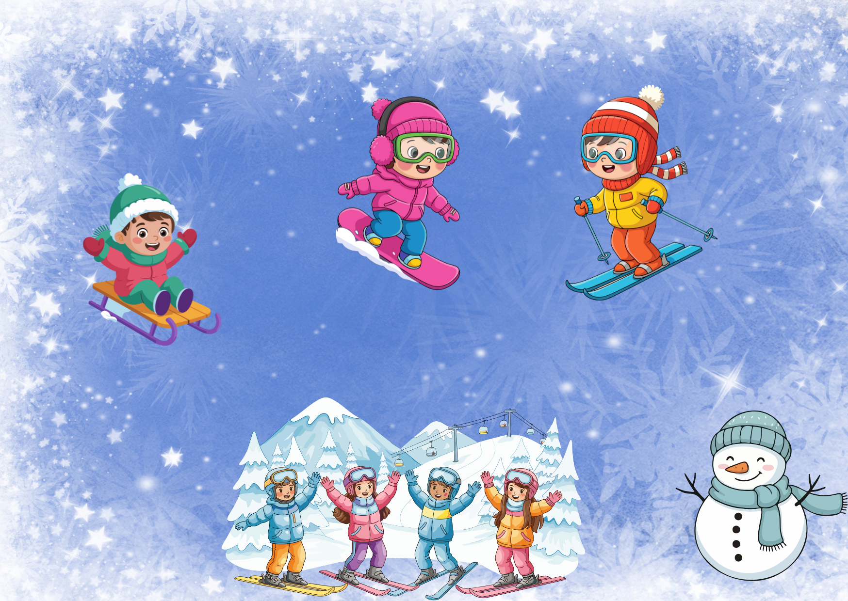 Styczeń – Temat kompleksowy: „Zimo baw się z nami”