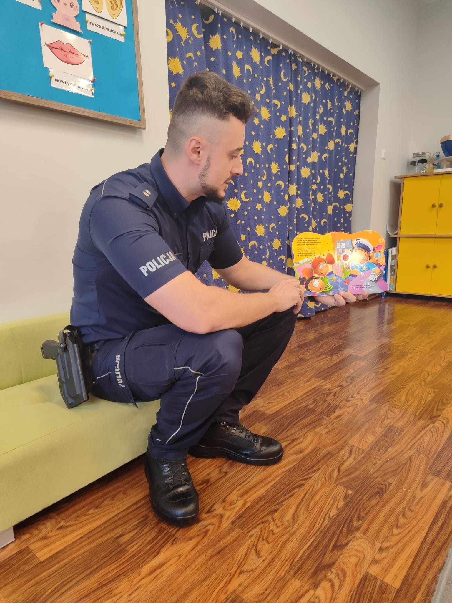 Spotkanie z policjantami z Komendy Miejskiej Policji w Bydgoszczy