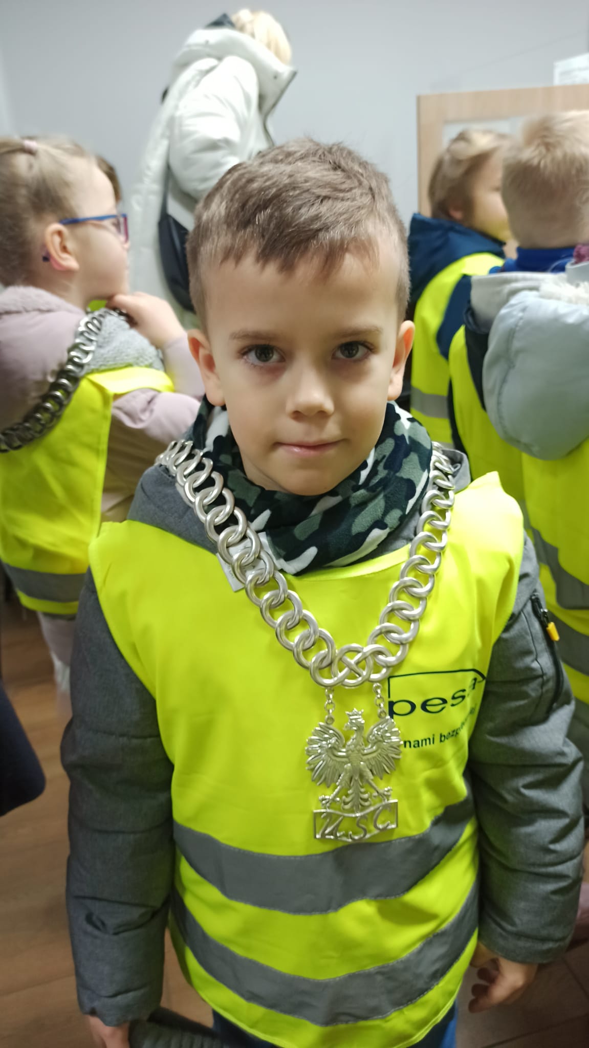 Wizyta dzieci z grupy A7 „Krasnoludki” w Urzędzie Gminy w Białych Błotach