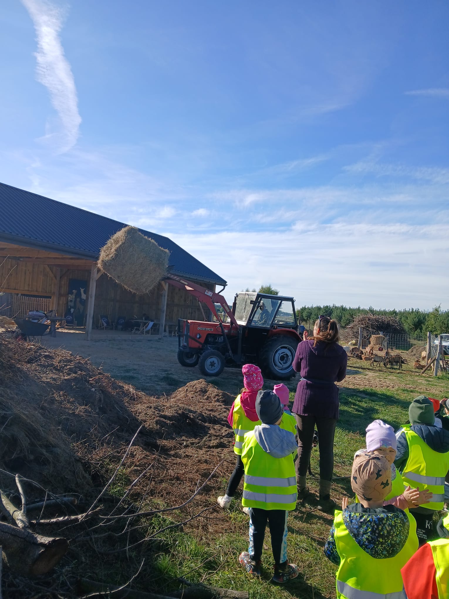 Wycieczka grupy B1 „Żabki” i B2 „Misie” do Koziej Doliny w Ojrzanowie