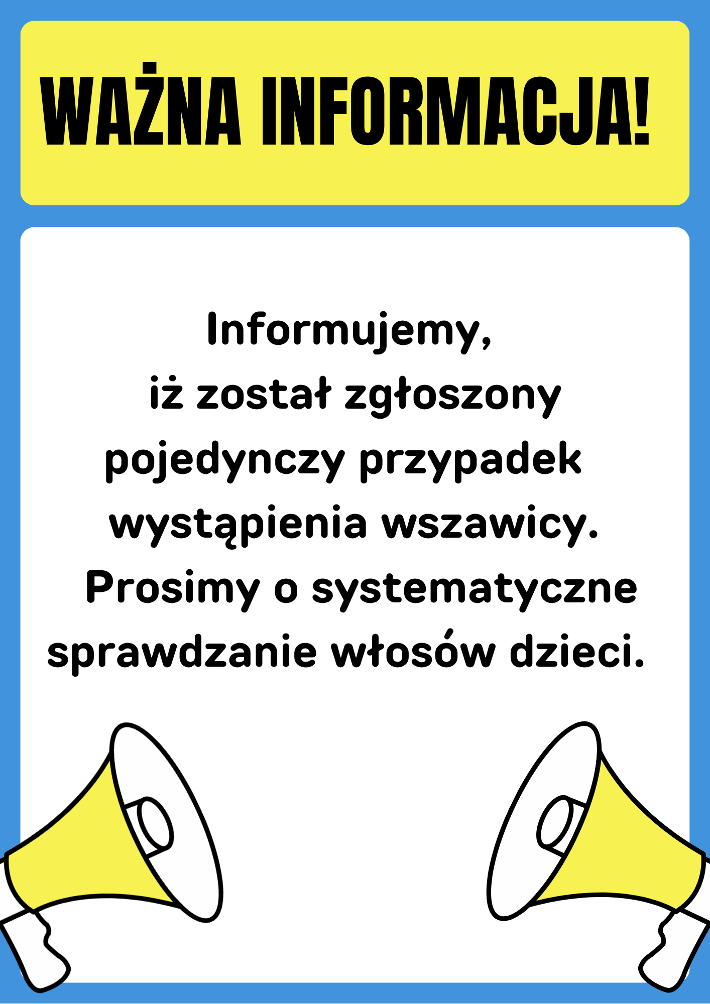 Ważna informacja