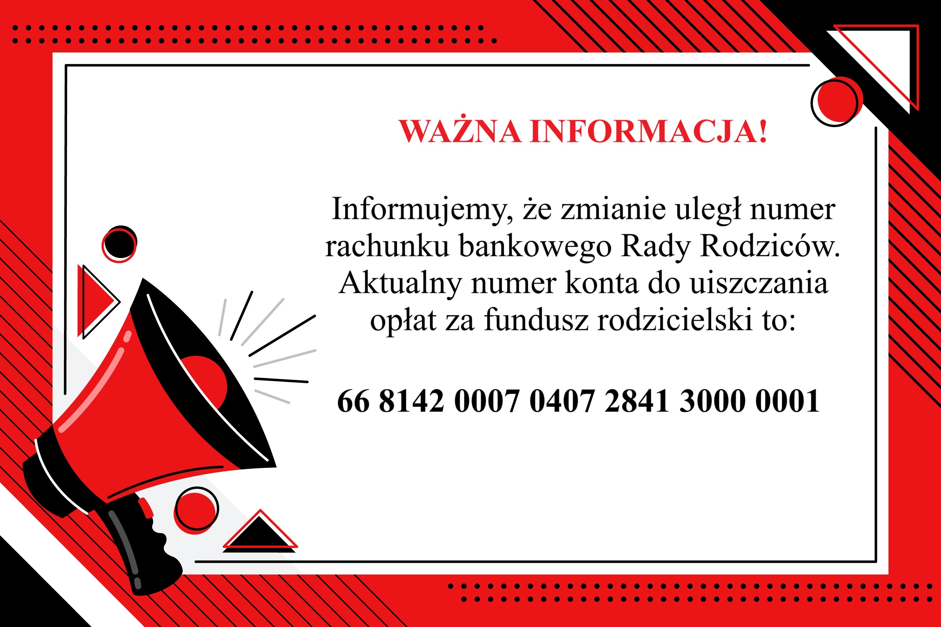WAŻNA INFORMACJA