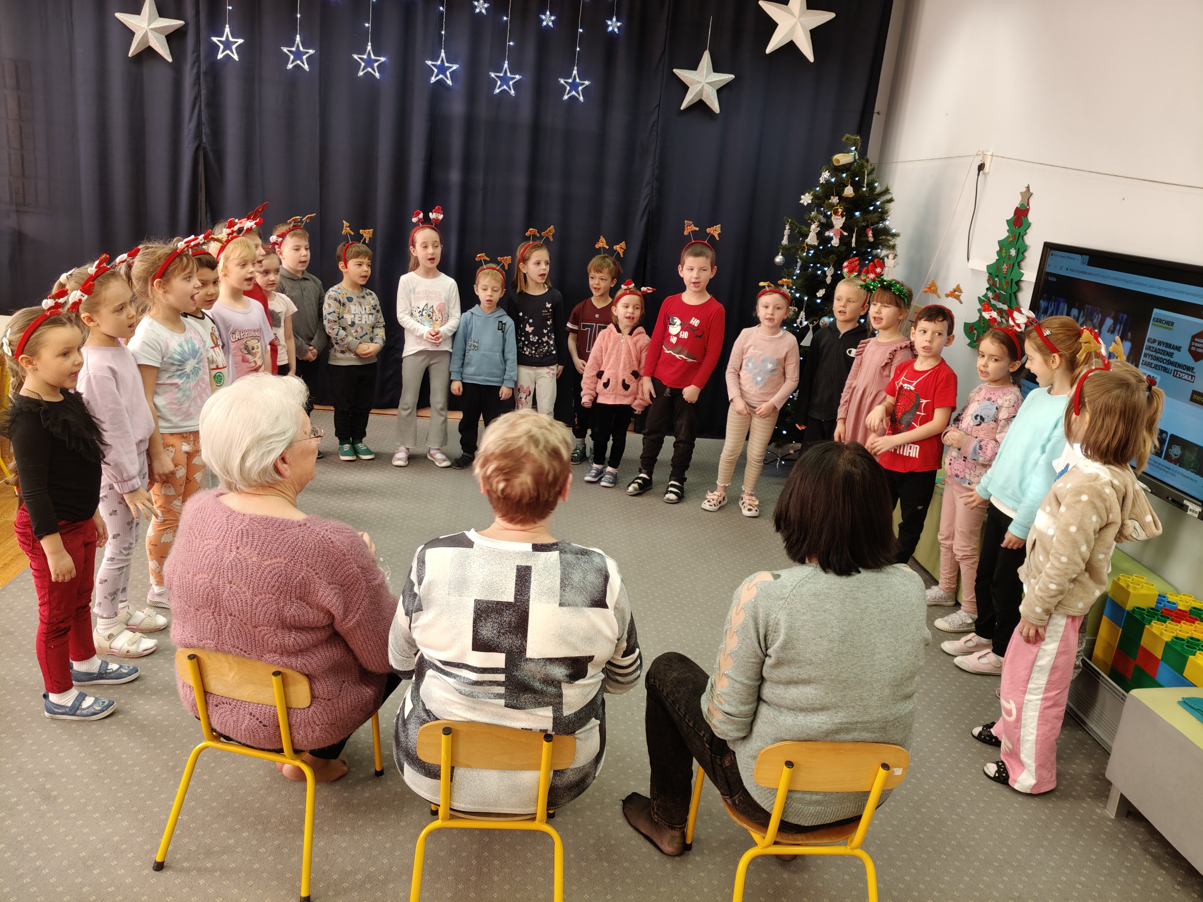 Spotkanie z Paniami z Koła Seniora „Wrzos” w Zielonce